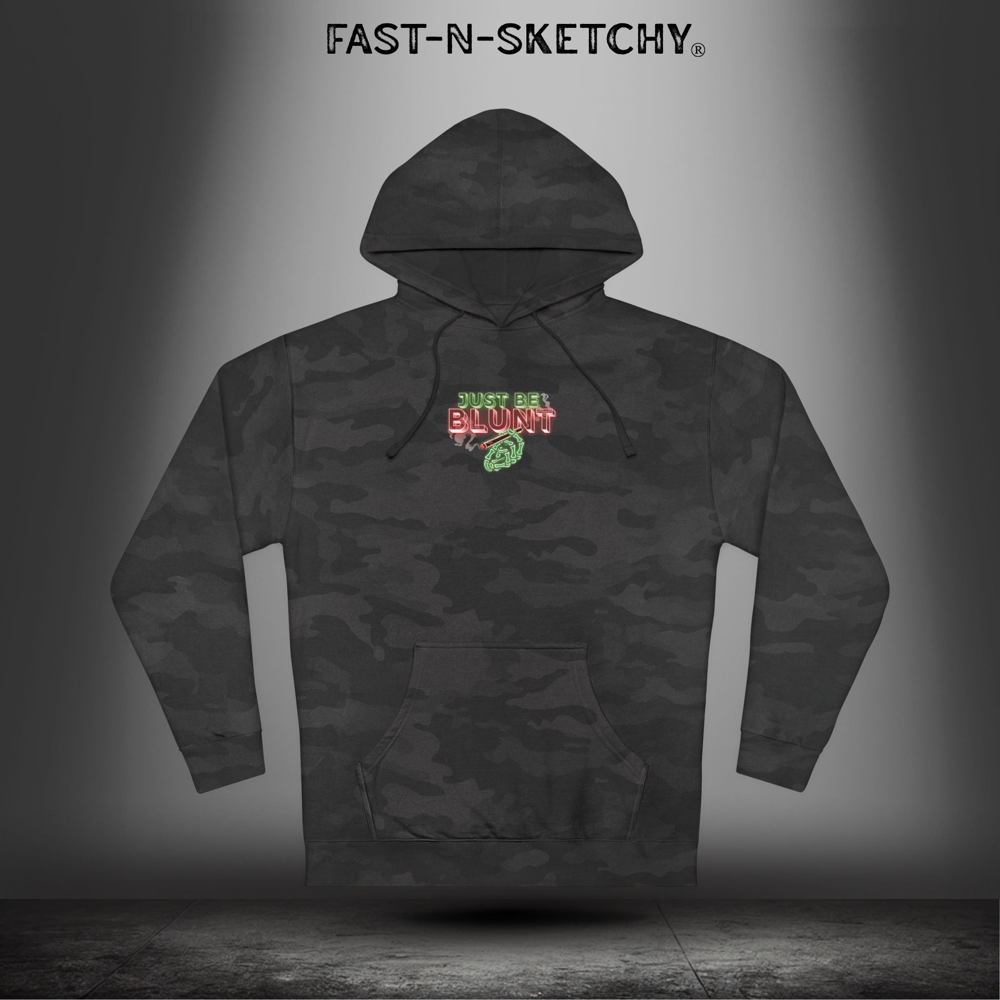 Just Be Blunt Hoodie