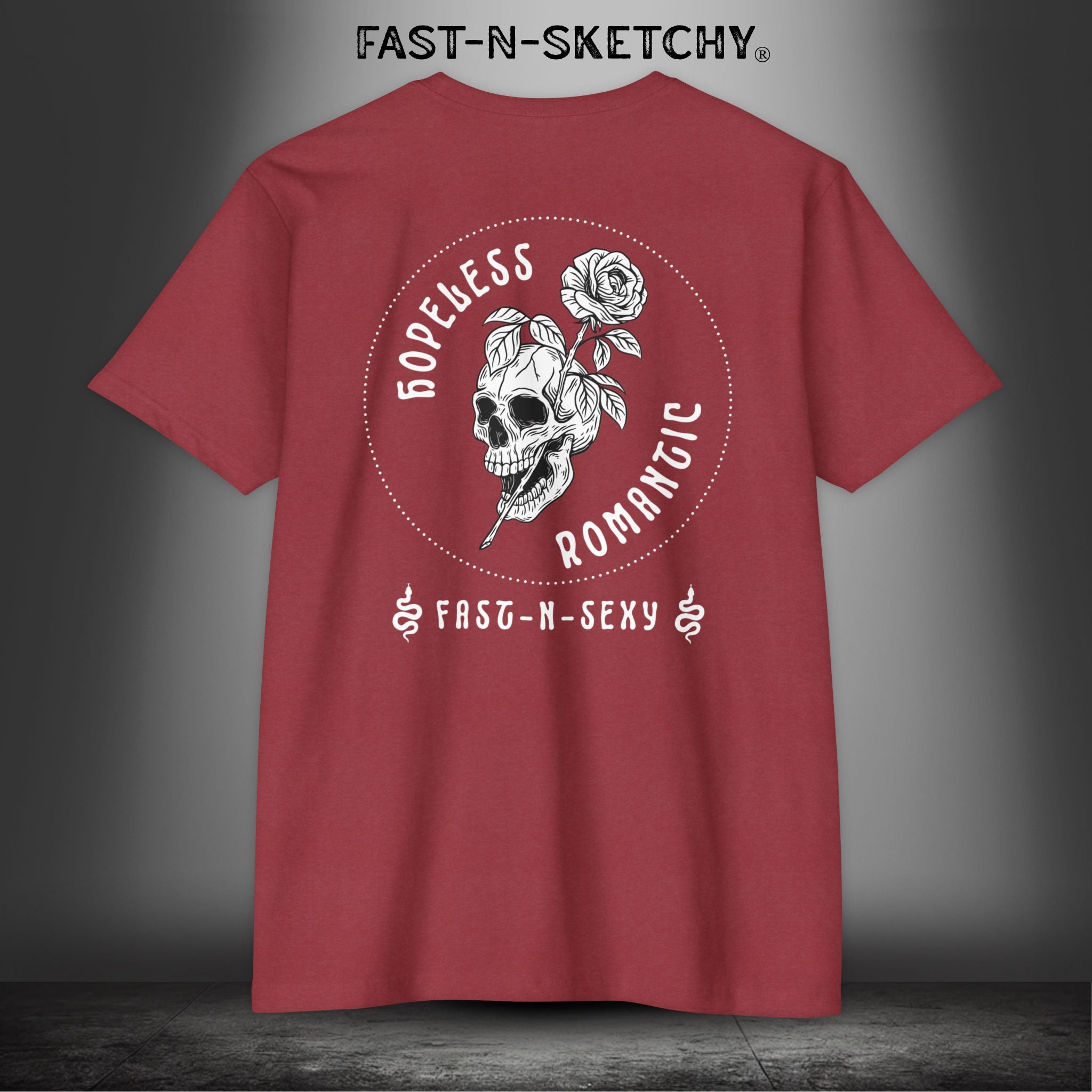 HOPELESS ROMANTIC FAST-N-SEXY™: T-shirt Next Level 6210