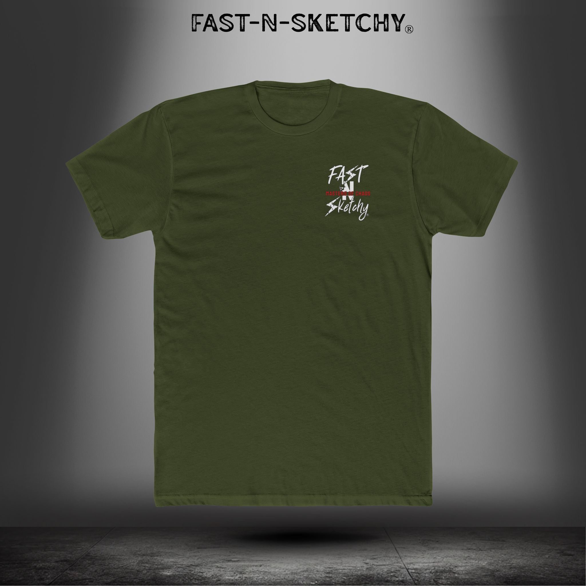 Built Fast, Tuned Sketchy: Bagger Racing Biker Edition Relaxed Classic Tee