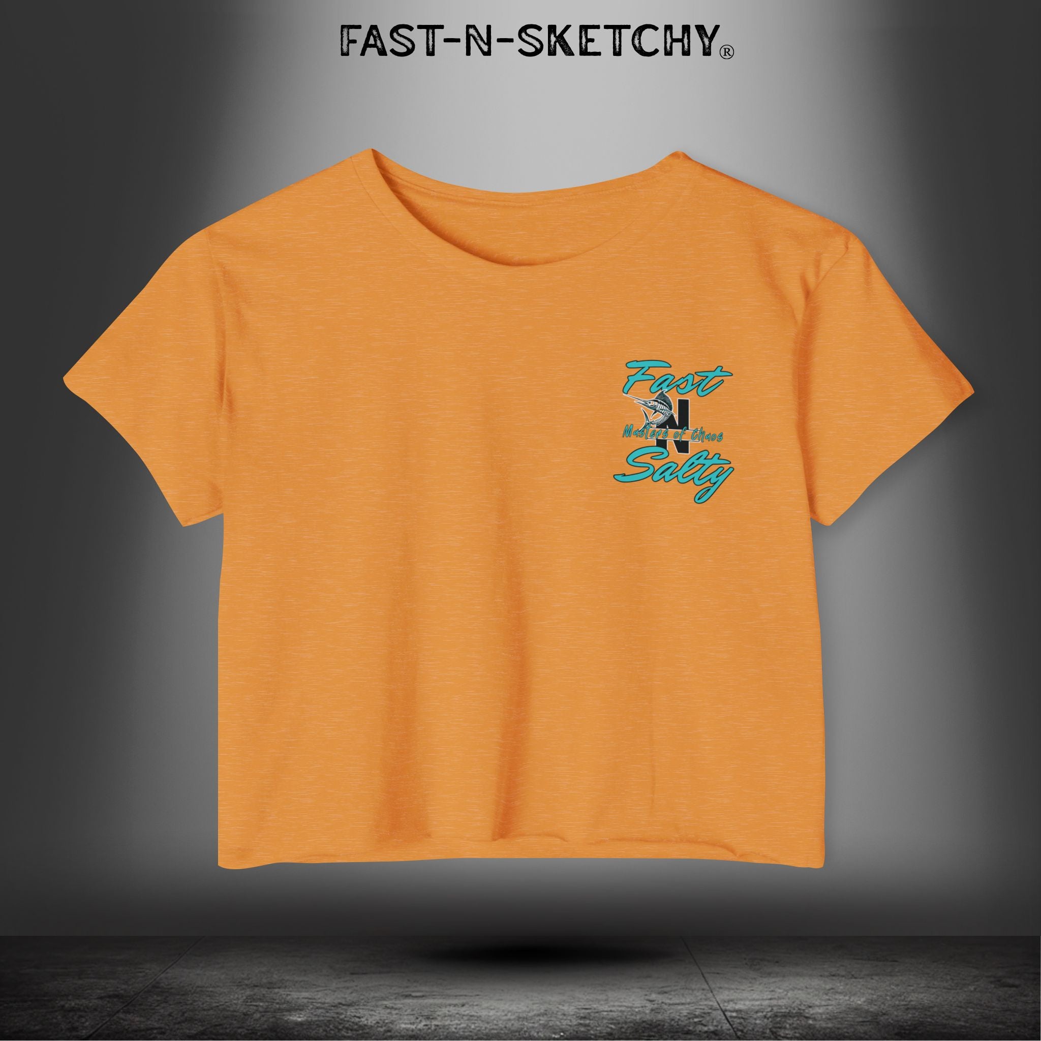 WE GREW HERE, YOU FLEW HERE, GO AWAY: Crop Top Light-Weight