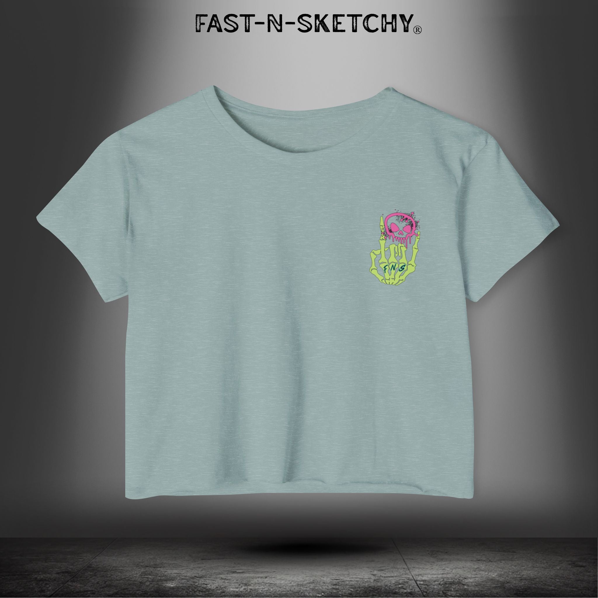 FAST-N-SKETCHY®: Crop Top (Hot Colors)