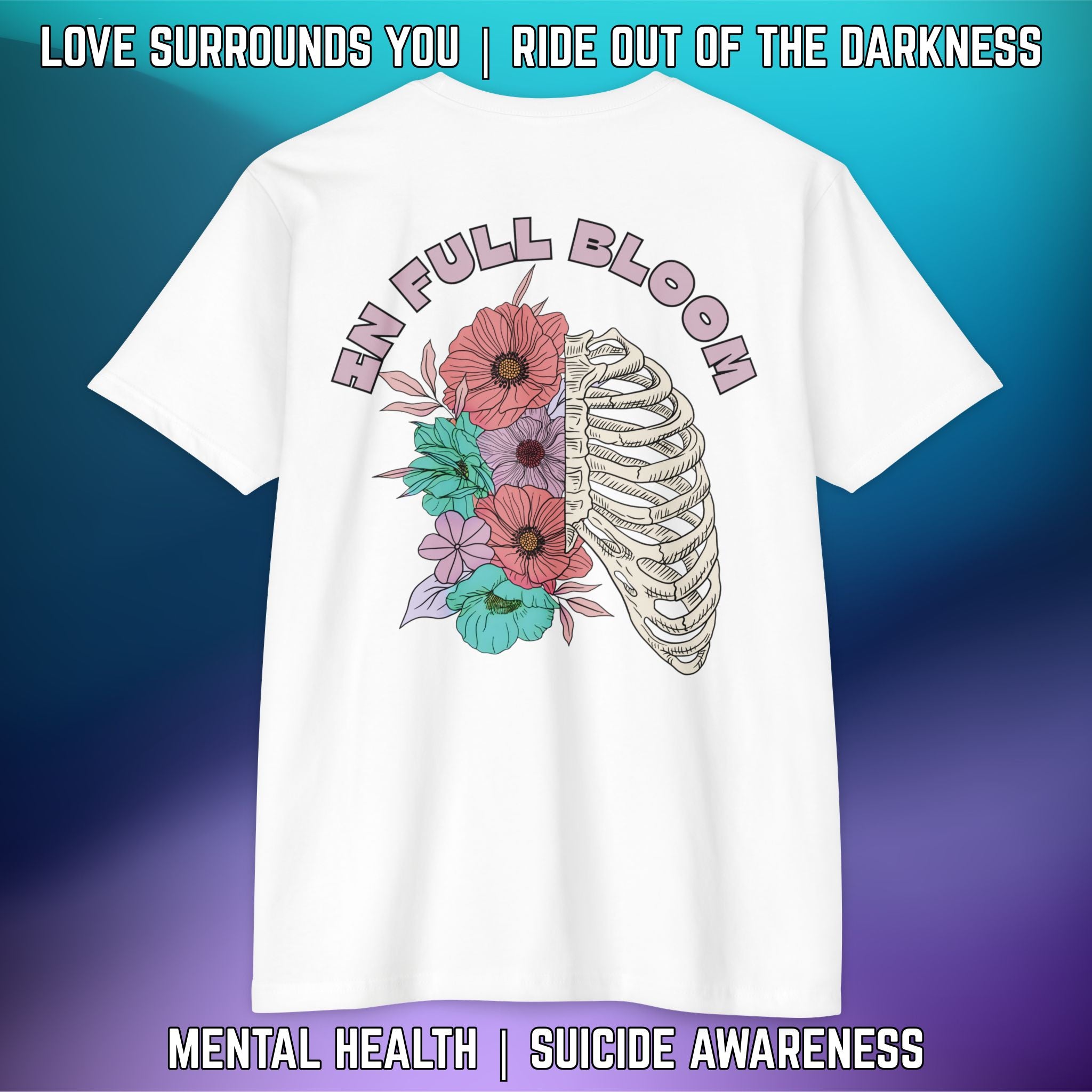 IN FULL BLOOM: T-Shirt Next Level 6210 - LSY