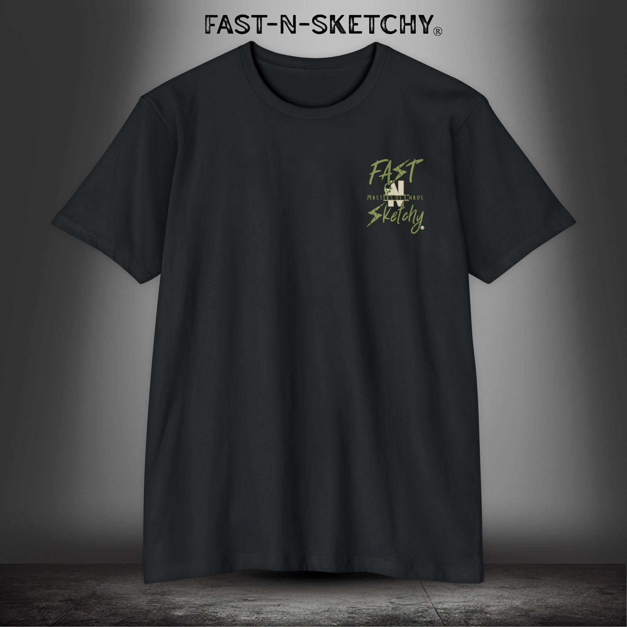 Arranging Meetings with Allah Since 9/11 - Military Edition: FAST-N-SKETCHY T-Shirt Next Level 6210