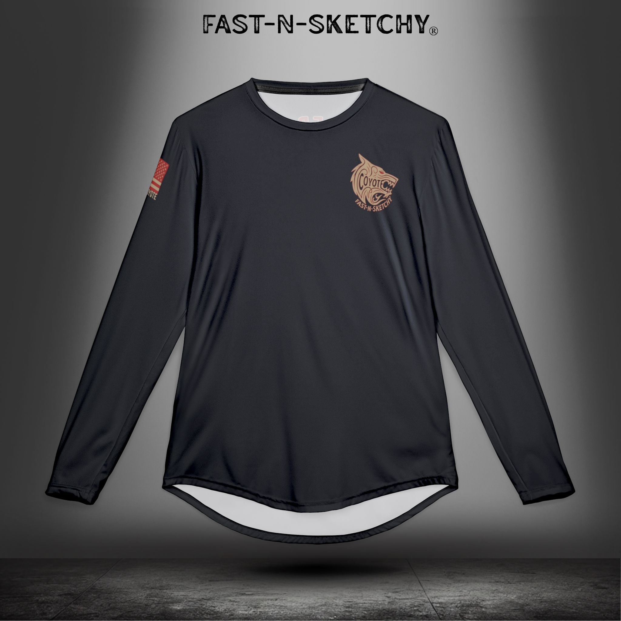 The Coyote: Death Dealer or Healer, You Decide - UV Protection Long Sleeve Shirt