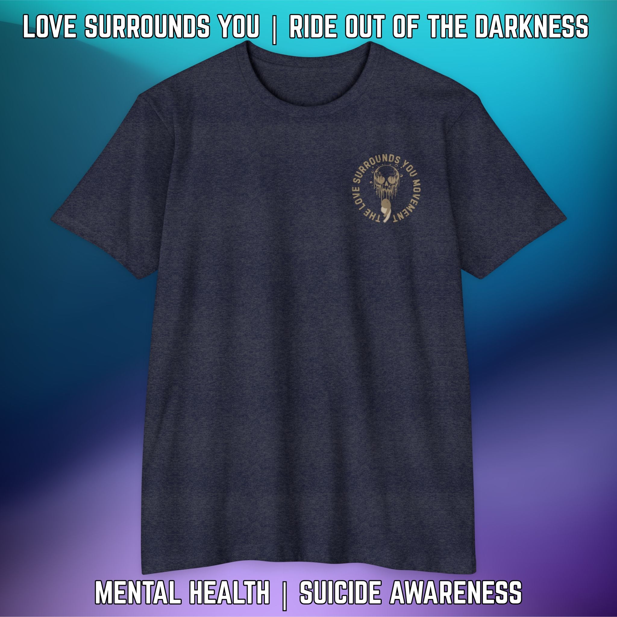 Seeking the Light, Even in Darkness - T-Shirt Next Level 6210 - LSY