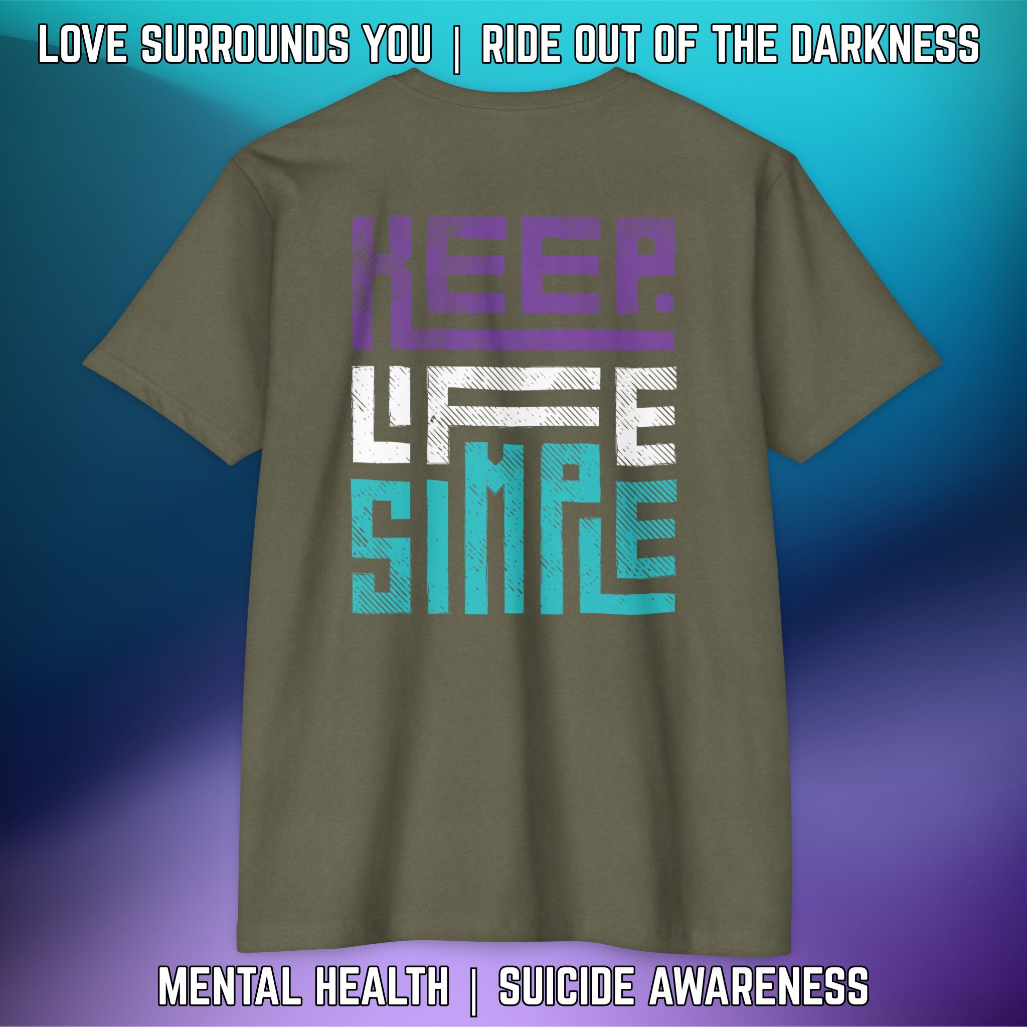 Keep Life Simple - T-shirt Next Level - LSY