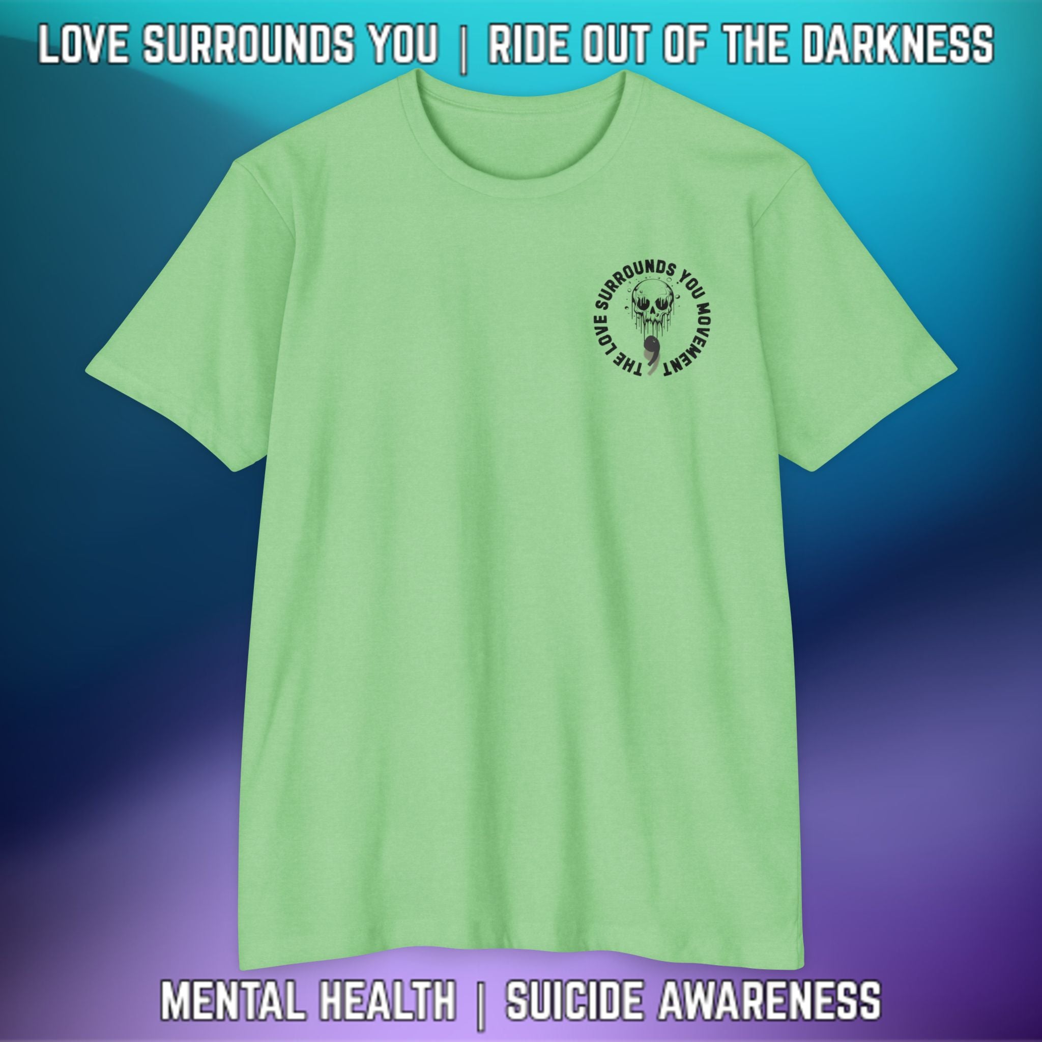 Seeking the Light, Even in Darkness #2 - T-Shirt Next Level 6210 - LSY