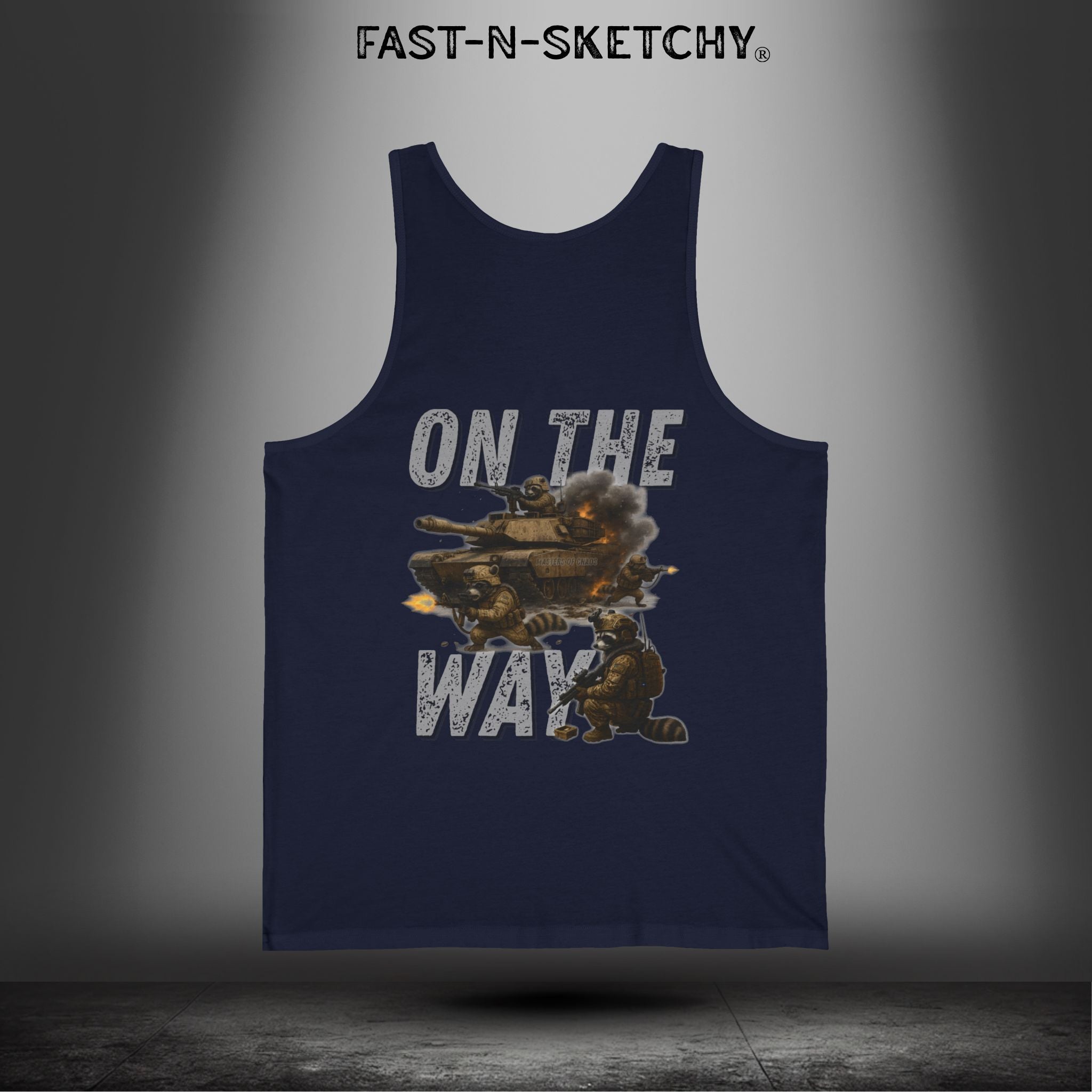 On the Way, The Rizzo: FAST-N-SKETCHY - Tank Top