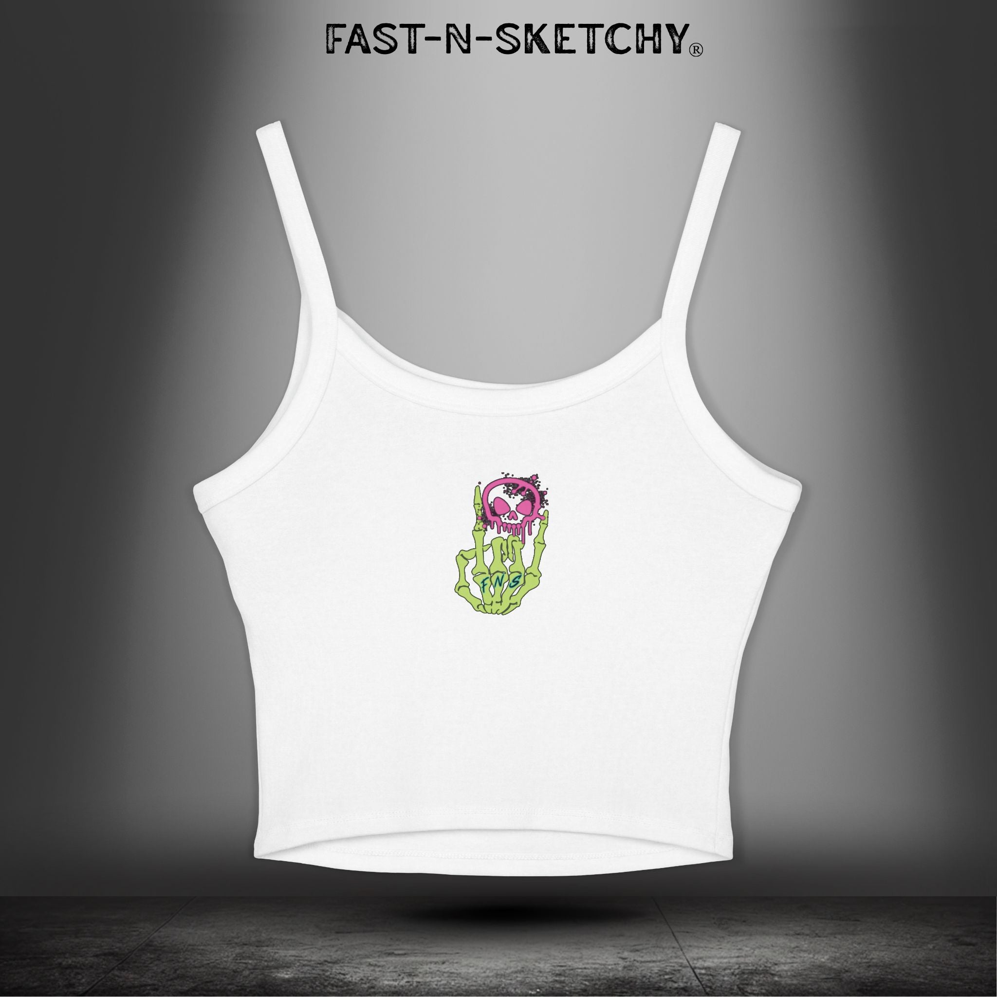 FAST-N-SKETCHY®: Spaghetti Strap Tank Top
