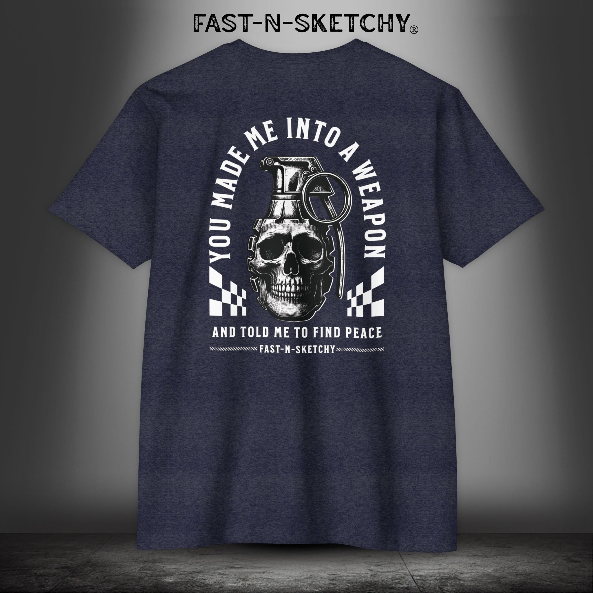 You Made Me Into a Weapon: Military Edition Premium Fitted Tee