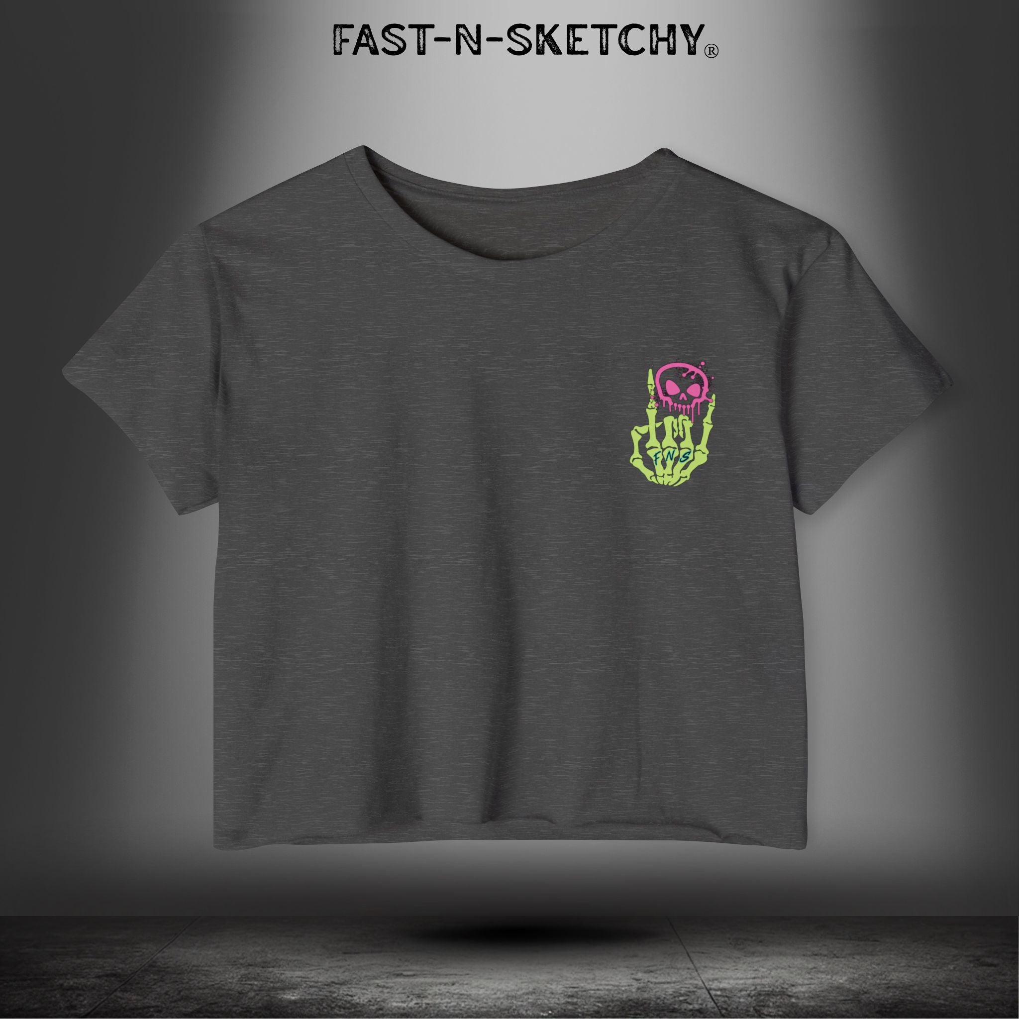 FAST-N-SKETCHY®: Crop Top (Hot Colors)