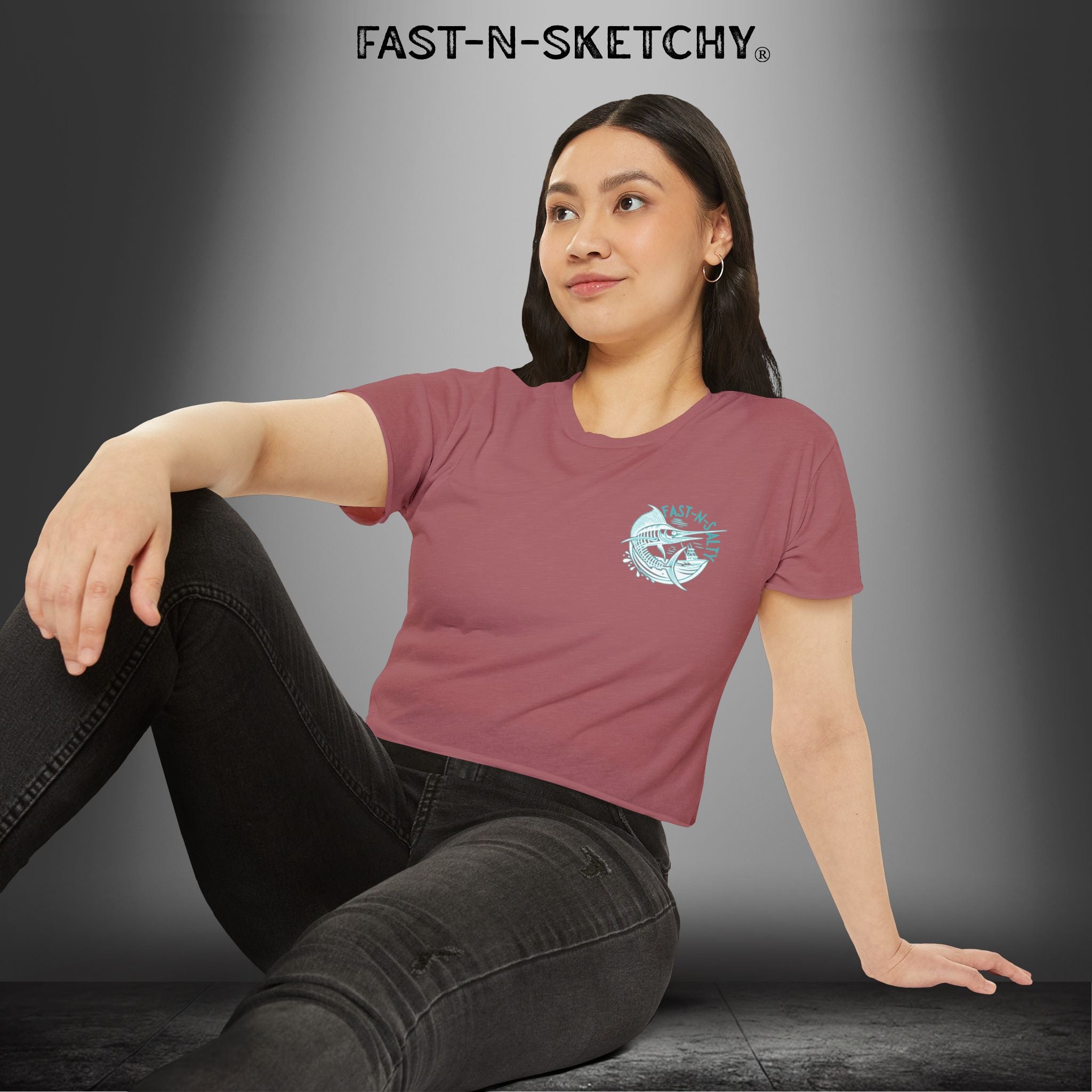 FAST-N-SALTY Masters of Chaos - Crop Top T-Shirt