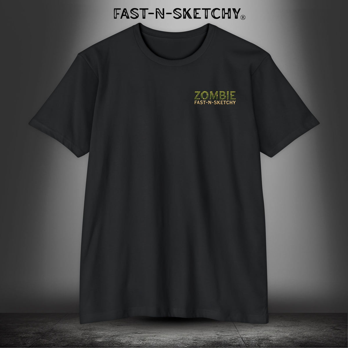 22 a Day, Not Today: Zombie T-Shirt by FAST-N-SKETCHY® - alternate view
