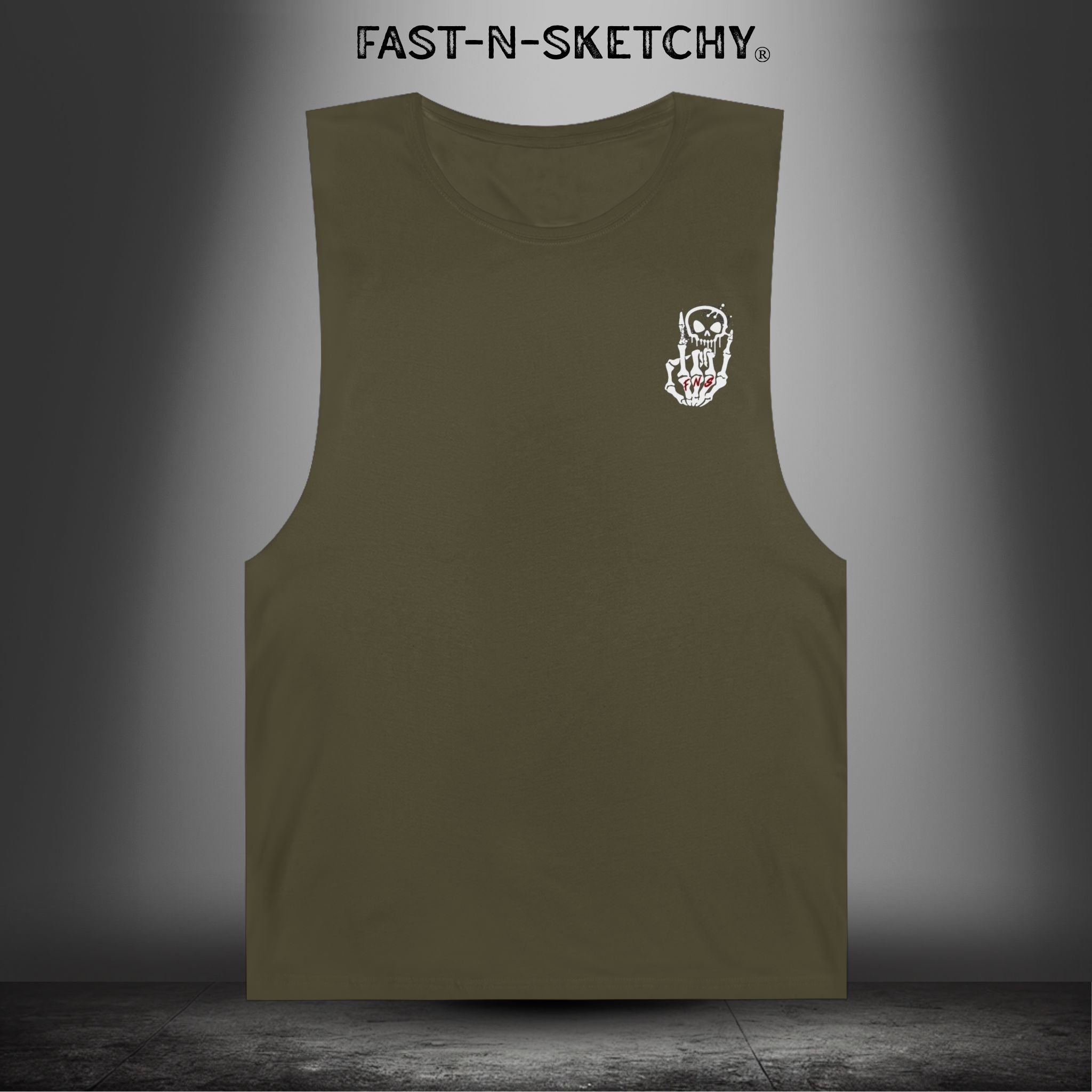 YOU MADE ME INTO A WEAPON & TOLD ME TO FIND PEACE - Muscle Tank Top