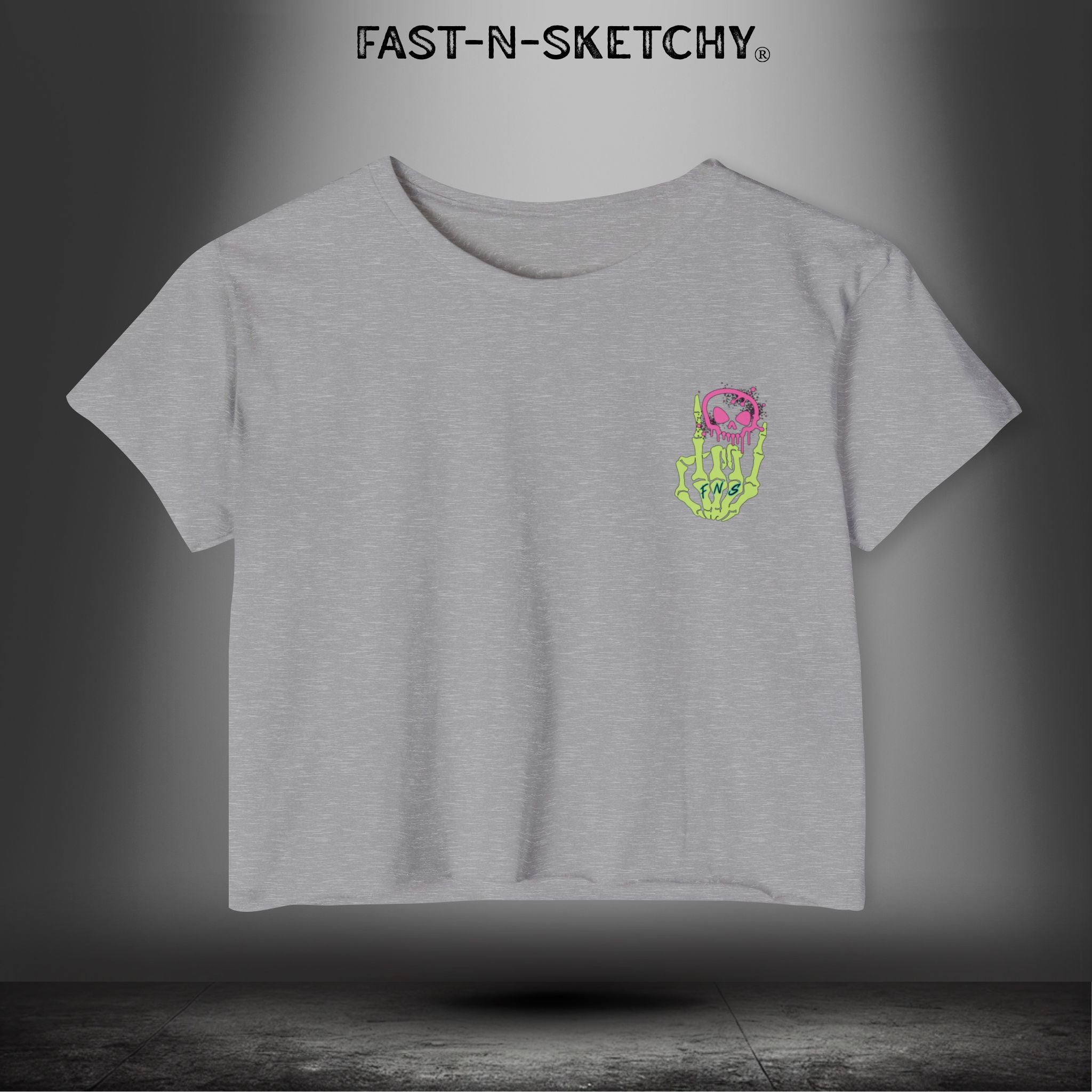 FAST-N-SKETCHY®: Crop Top (Hot Colors)