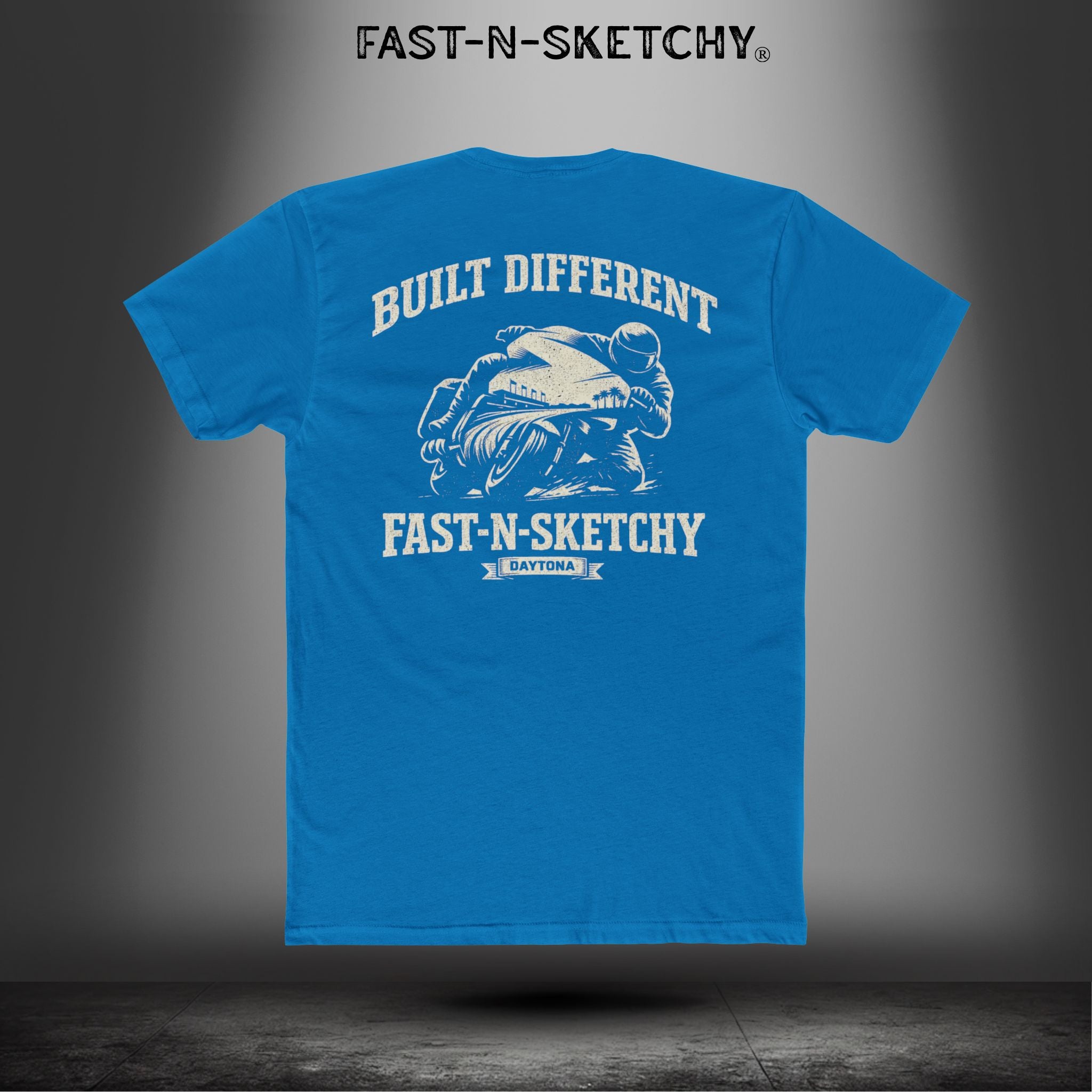 Built Different: Daytona Bike Week Bagger Racing Biker Edition Relaxed Classic Tee