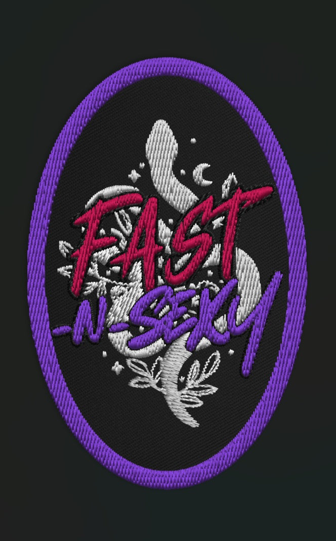 FAST-N-SEXYâ„¢ Embroidered patches