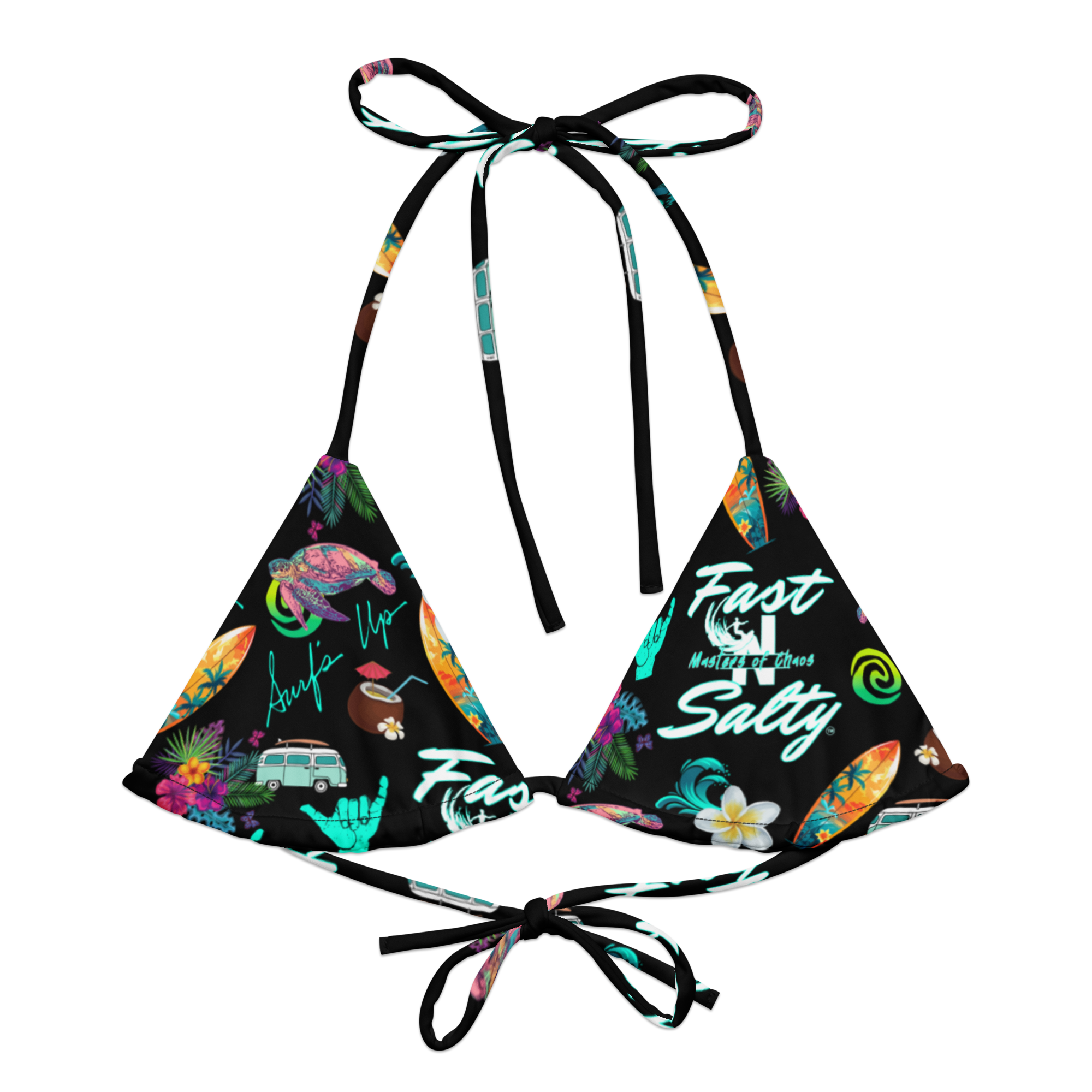 SURF'S UP FAST-N-SALTY - Bikini Top