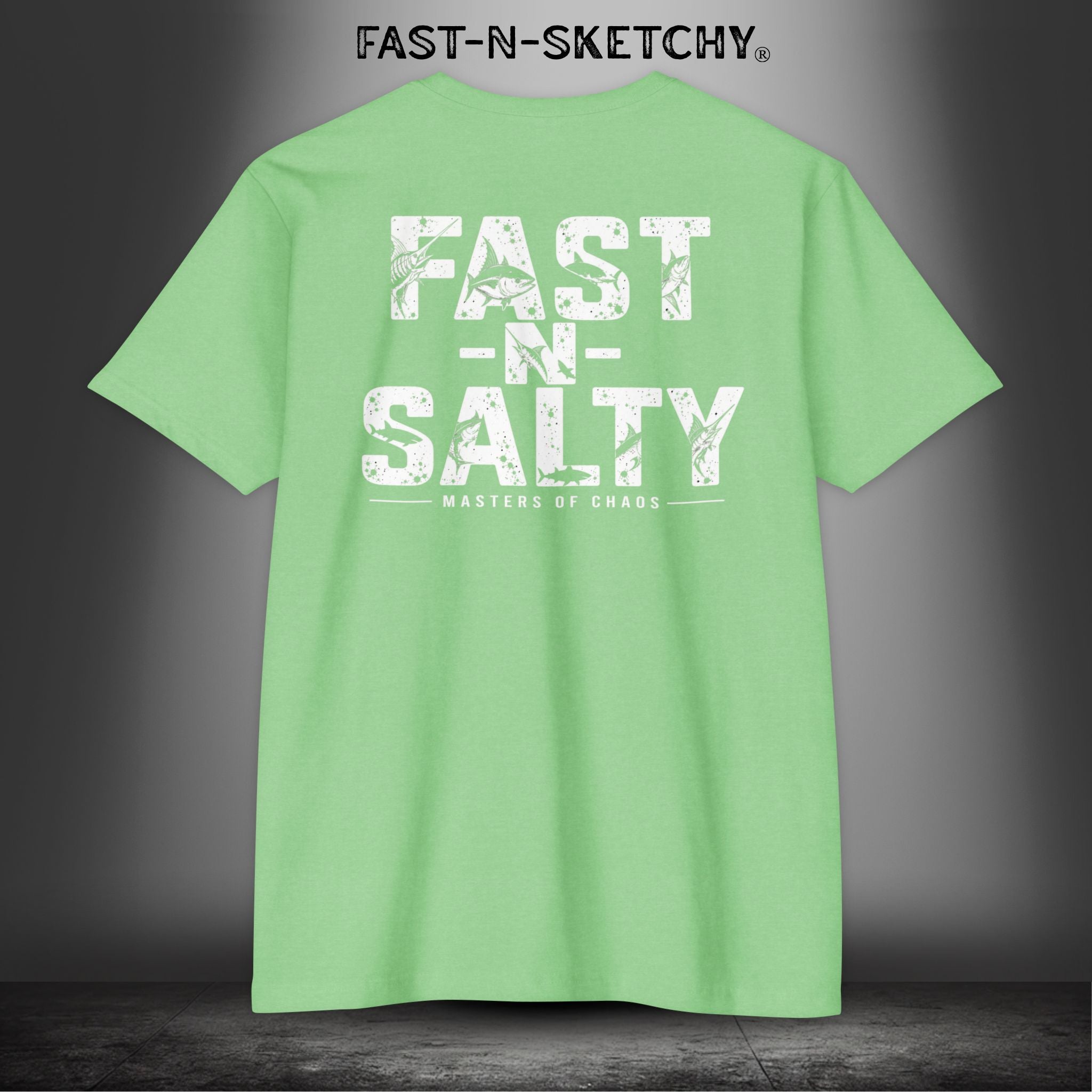 Fast-N-Salty Tee — Premium Fitted Patriotic T-Shirt