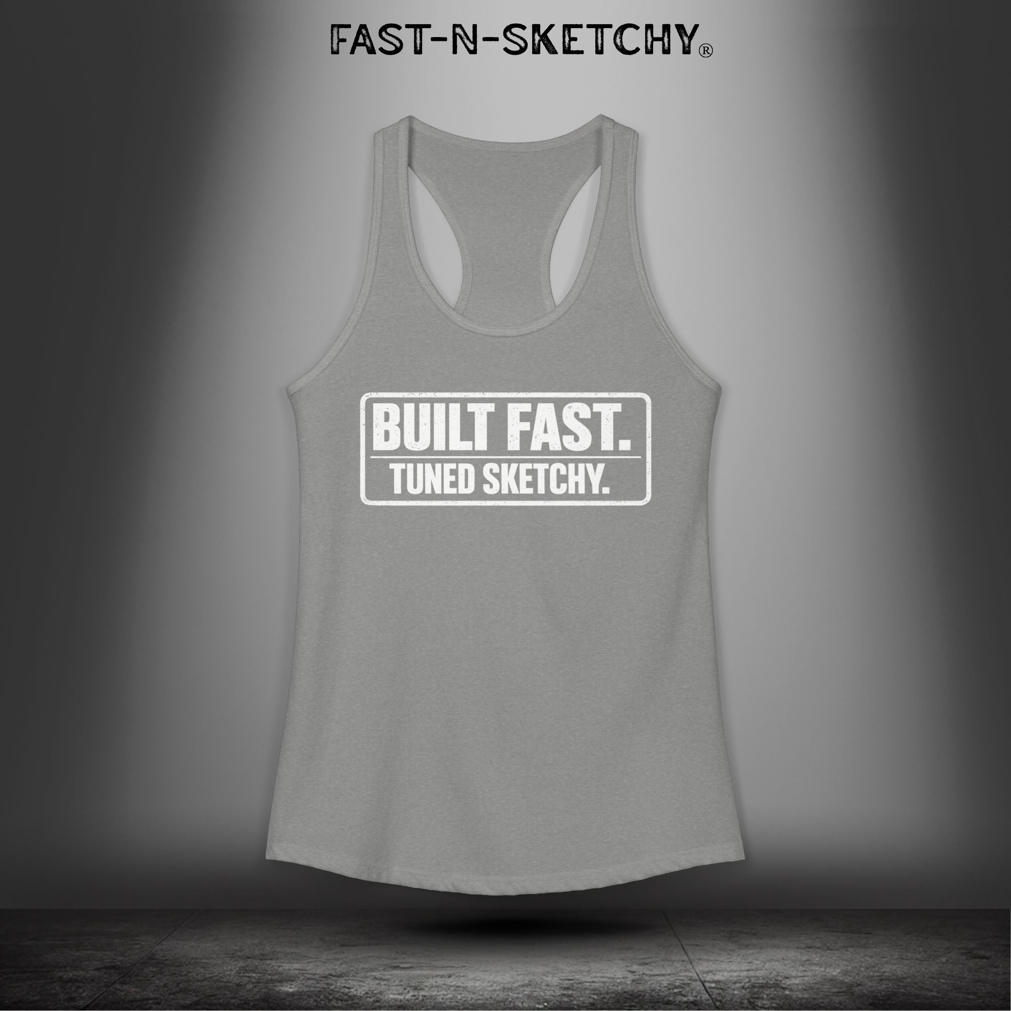 Built Fast, Tuned Sketchy: Bagger Racing Biker Edition Razorback Tank