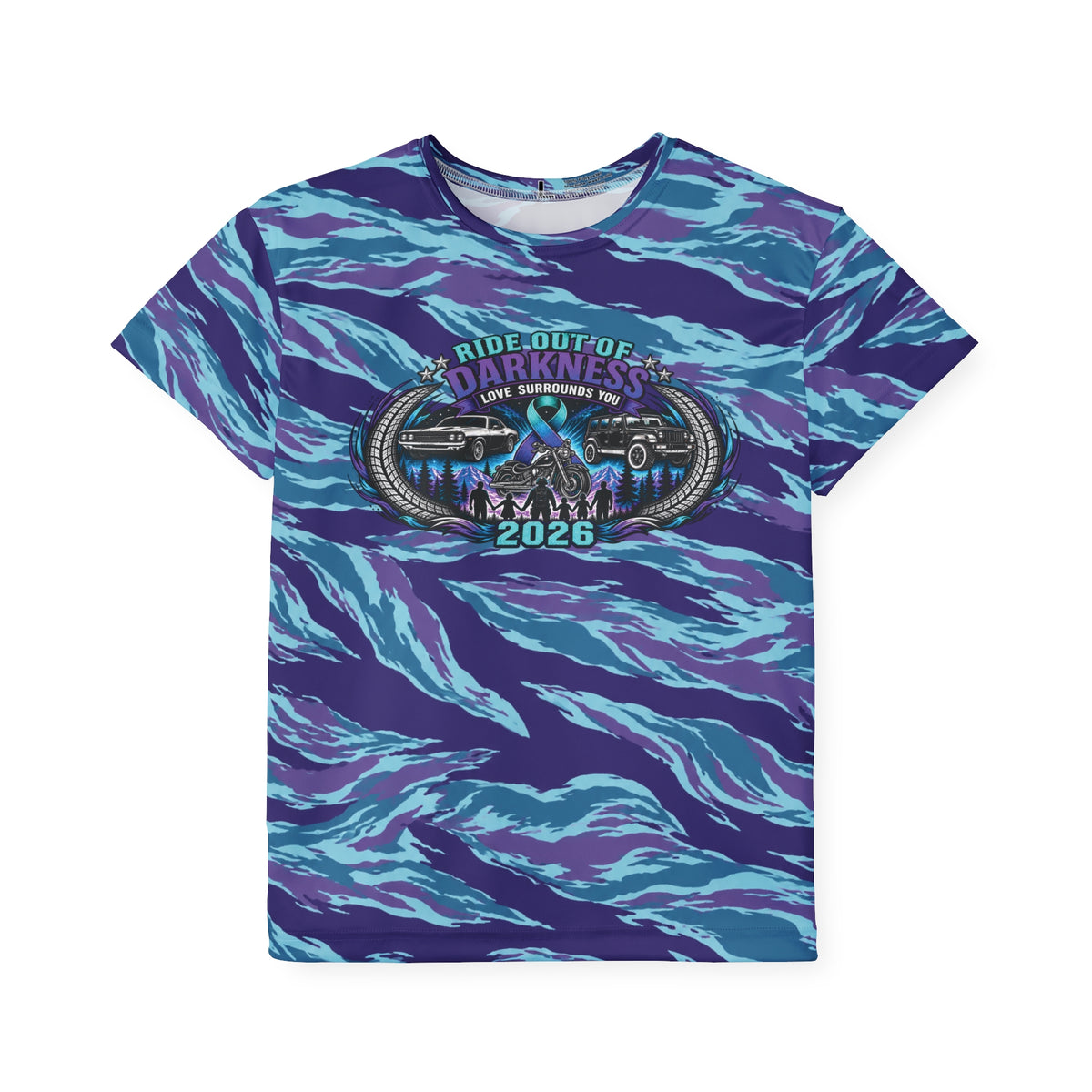Ride Out of the Darkness 2026 Kids Jersey — LSY