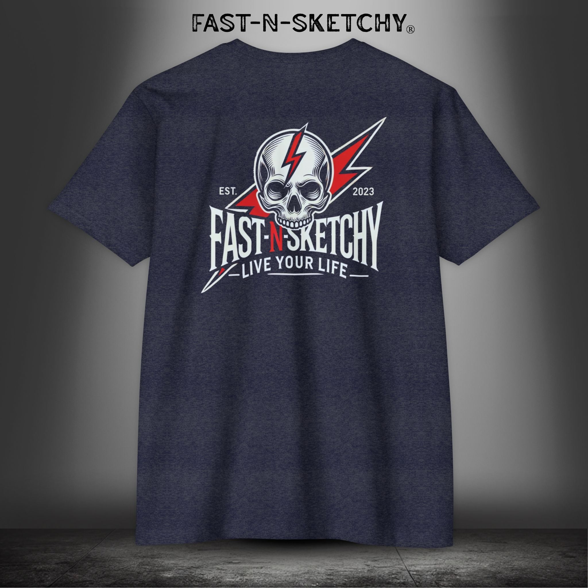 LIVE YOUR LIFE - T-shirt Classic Fit Crewneck - Next Level 6210