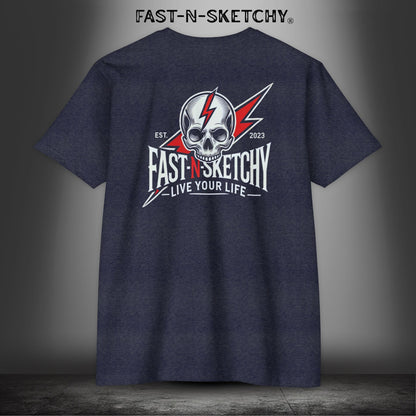 LIVE YOUR LIFE - T-shirt Classic Fit Crewneck - Next Level 6210