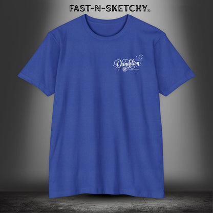 Dandelion: Born To Live Free, Riding on a Breeze - Rodeo Edition Premium Fitted Tee