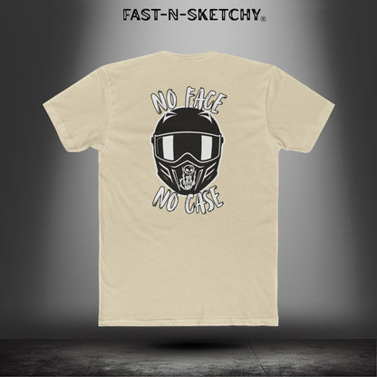 No face, No Case: Biker Edition Relaxed Classic Tee