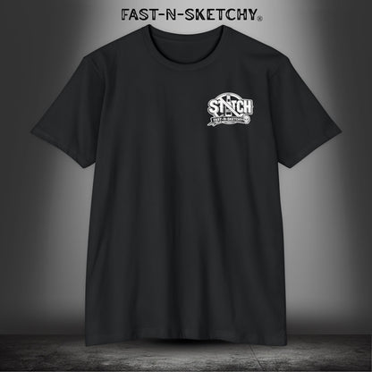 Stitch Your Life Back Together. Ride Hard. Ride Sober. - Biker Edition Premium Fitted Tee