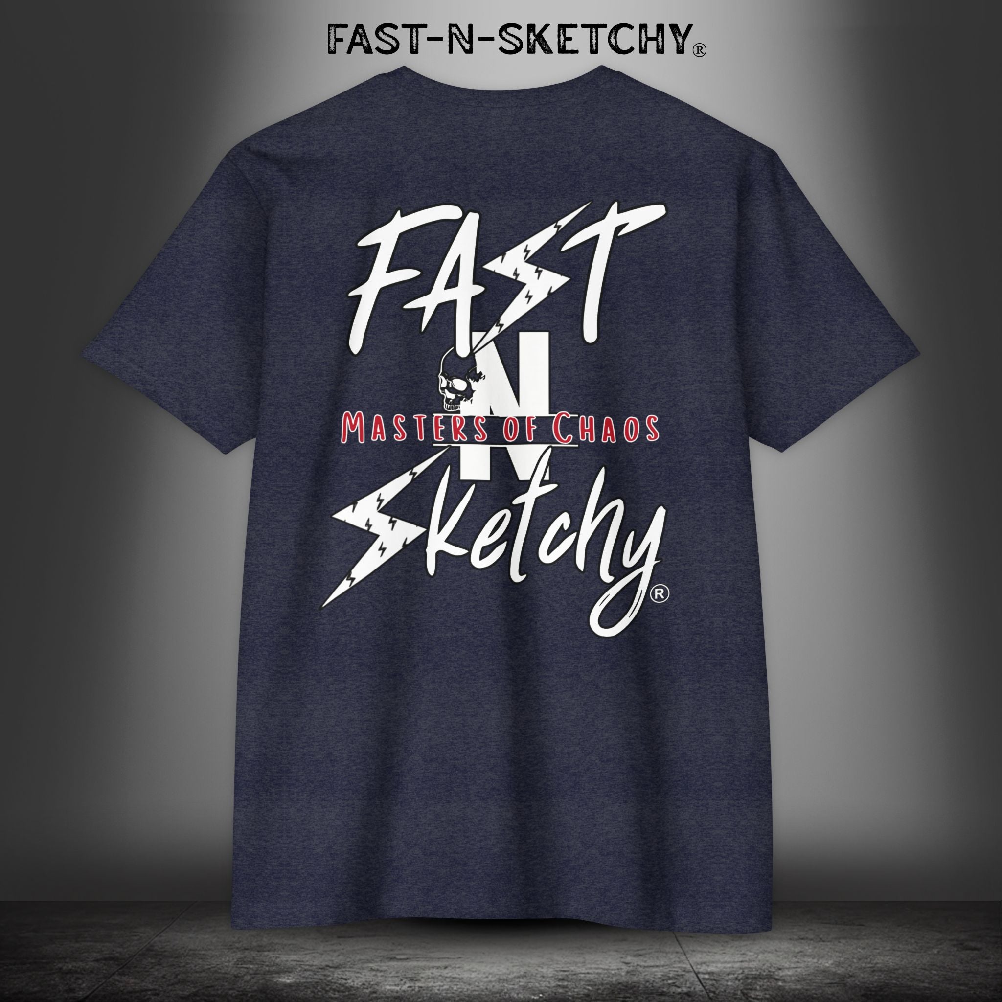 FAST-N-SKETCHY® - T-shirt Next Level 6210 (Dark Colors)