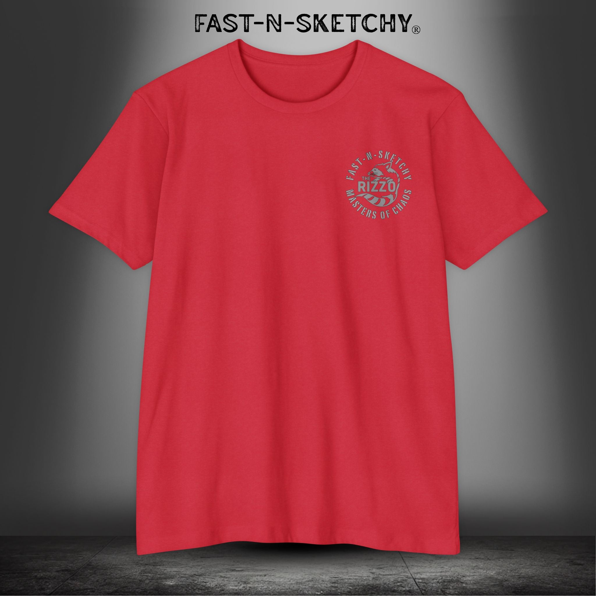 On the Way, The Rizzo: FAST-N-SKETCHY - T-Shirt next Level 6210