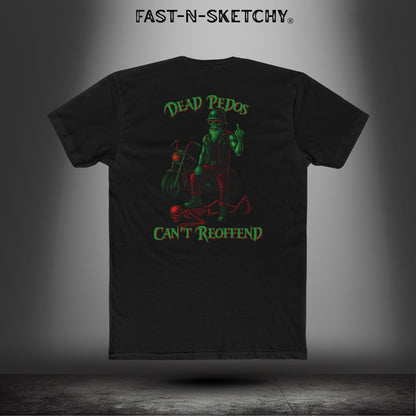 Dead Pedos Can't Reoffend: Biker Edition Relaxed Classic Tee