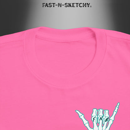 FAST-N-SALTY™ Salty & Sketchy – Toddler Tee | Saltwater in the Veins. Mischief in the Soul.