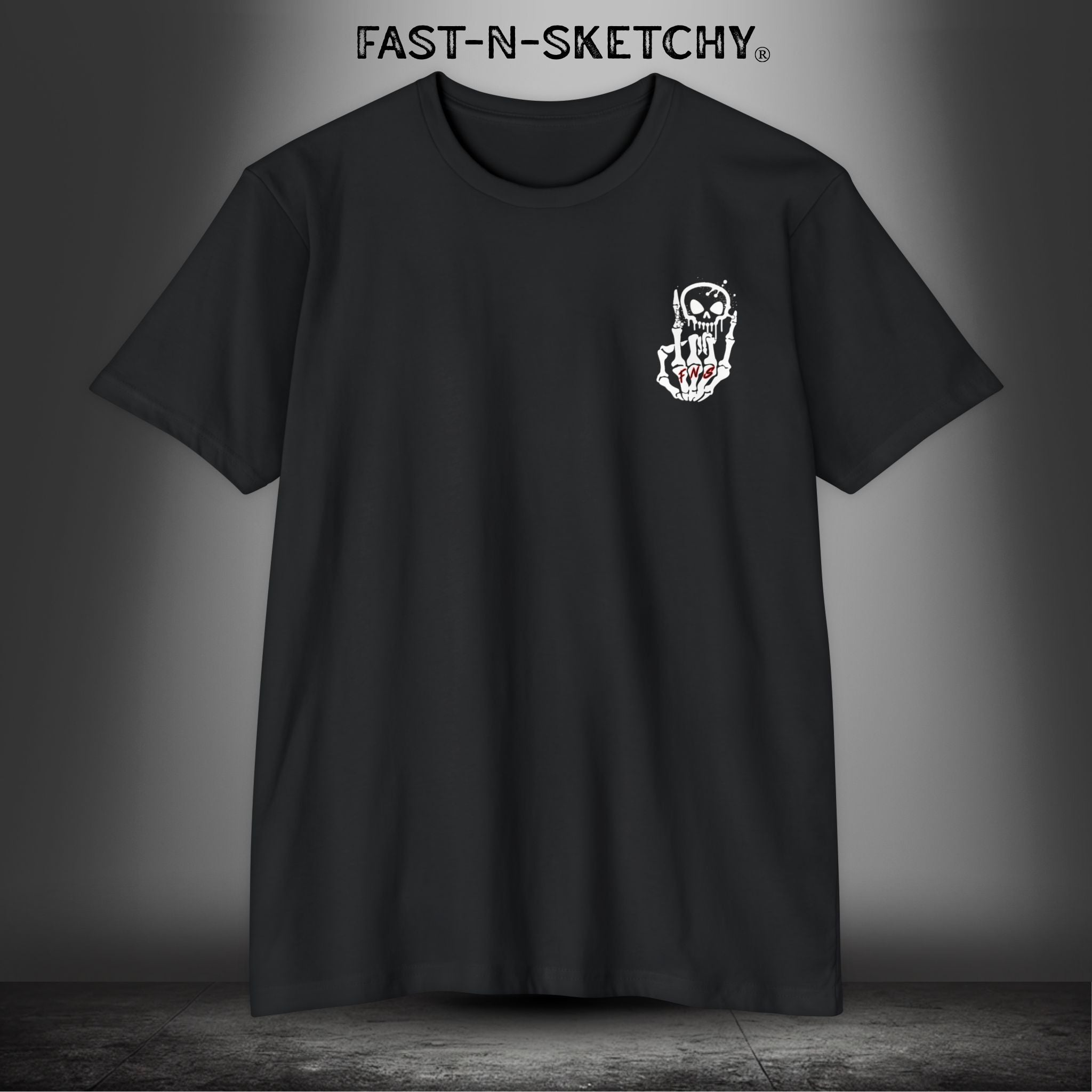 FAST-N-SKETCHY® - T-shirt Next Level 6210 (Dark Colors)