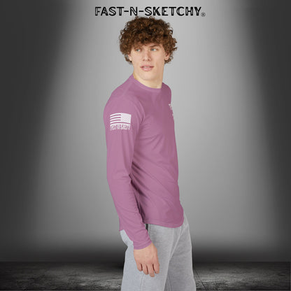 Sailfish Fast-N-Salty Pink UV Protection Long Sleeve Shirt - Perfect for Outdoor Adventures and Fishing