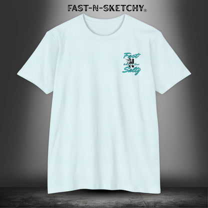 WE GREW HERE, YOU FLEW HERE, GO AWAY: T-Shirt Next Level 6210