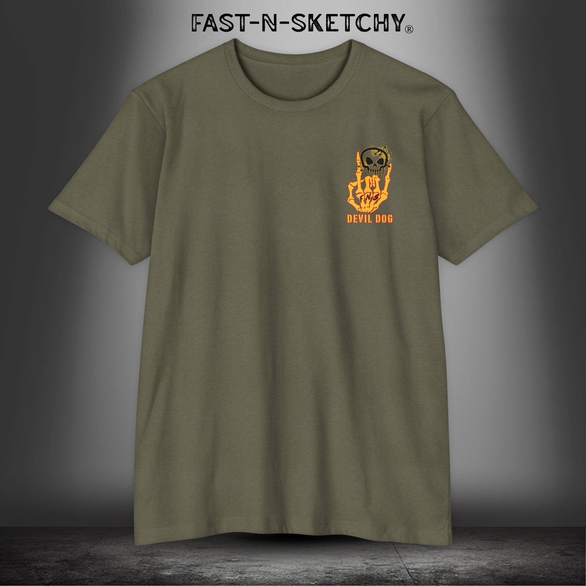 Devil Dog: Not as Lean, Still as Mean, Always a Marine - T-Shirt