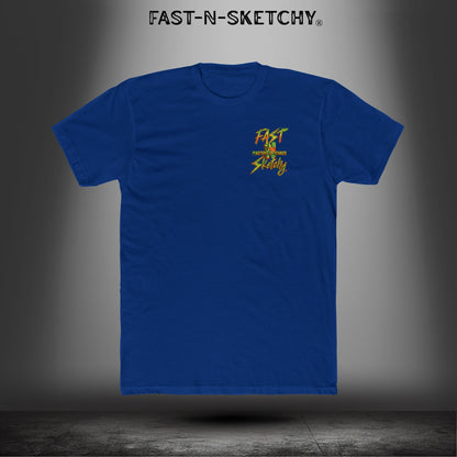 Crew Chief Said, Send It: Bagger Racing Biker Edition Relaxed Classic Tee