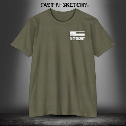 Fast-N-Salty Tee — Premium Fitted Patriotic T-Shirt