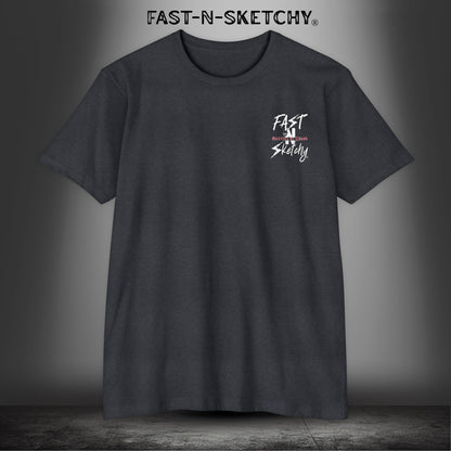 MOST HUMANS ARE ALIVE BUT NEVER LIVE - T-shirt Classic Fit Crewneck - Next Level 6210 (Dark Colors)