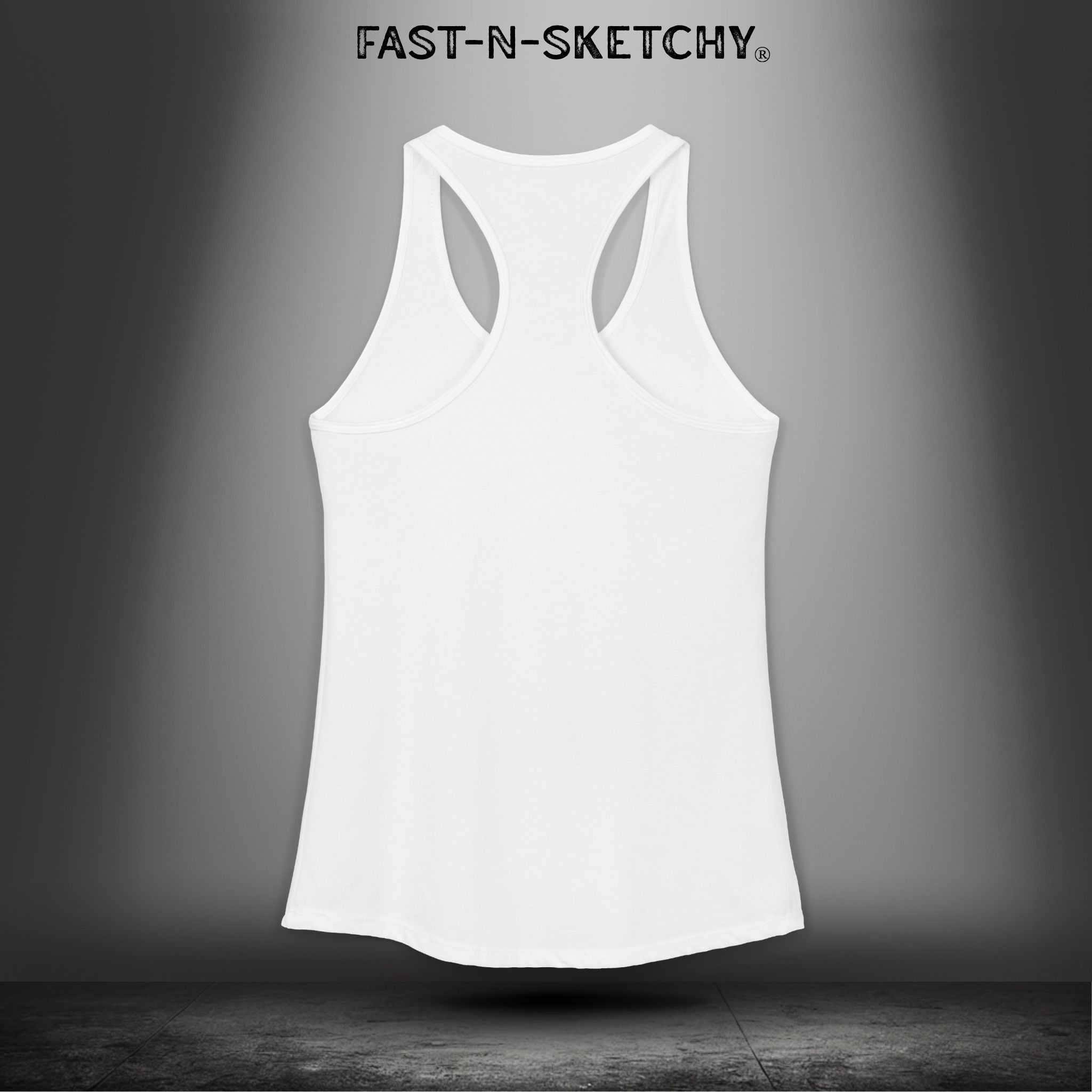 Bad Bitches Taste Better: FAST-N-SEXY - Racerback Tank Top
