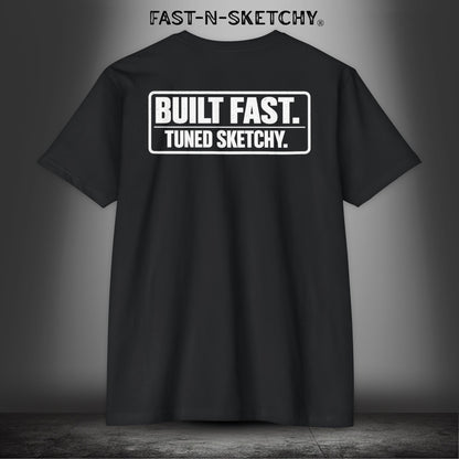 Built Fast, Tuned Sketchy: Bagger Racing Biker Edition Premium Tee