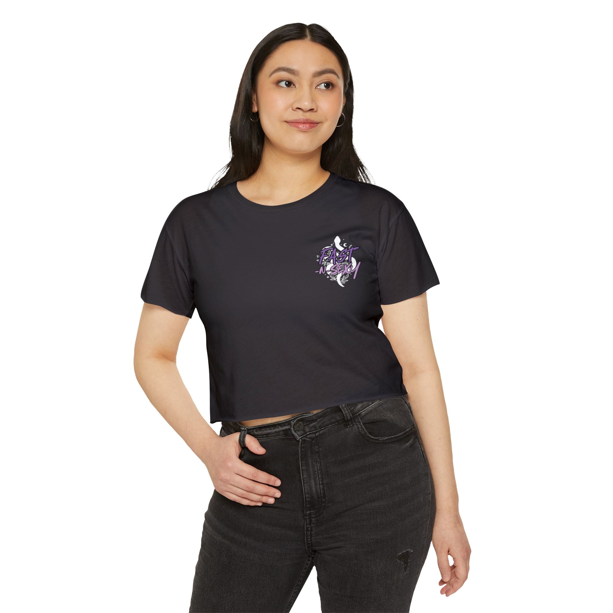 Bad Bitches Taste Better: FAST-N-SEXY - Crop T-Shirt