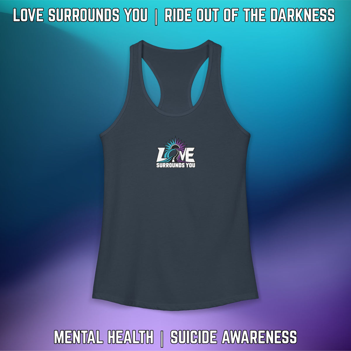 If You're Looking for a Sign.... QR Code Women's Ideal Racerback Tank - LSY