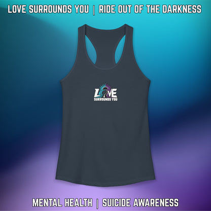 If You're Looking for a Sign.... QR Code Women's Ideal Racerback Tank - LSY