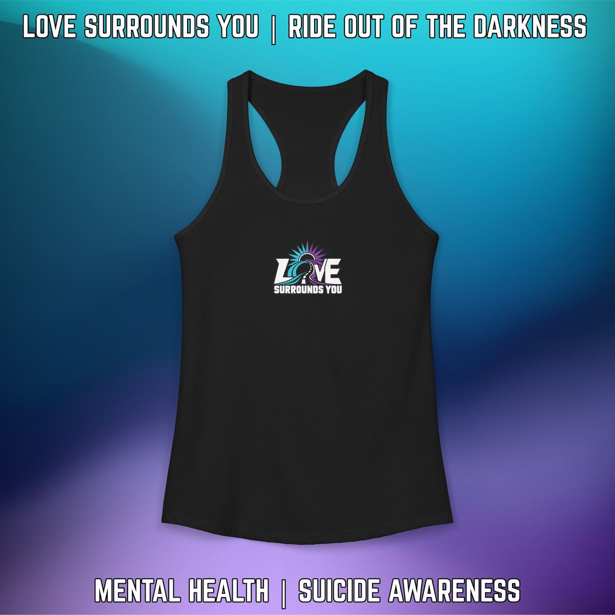 If You're Looking for a Sign.... QR Code Women's Ideal Racerback Tank - LSY