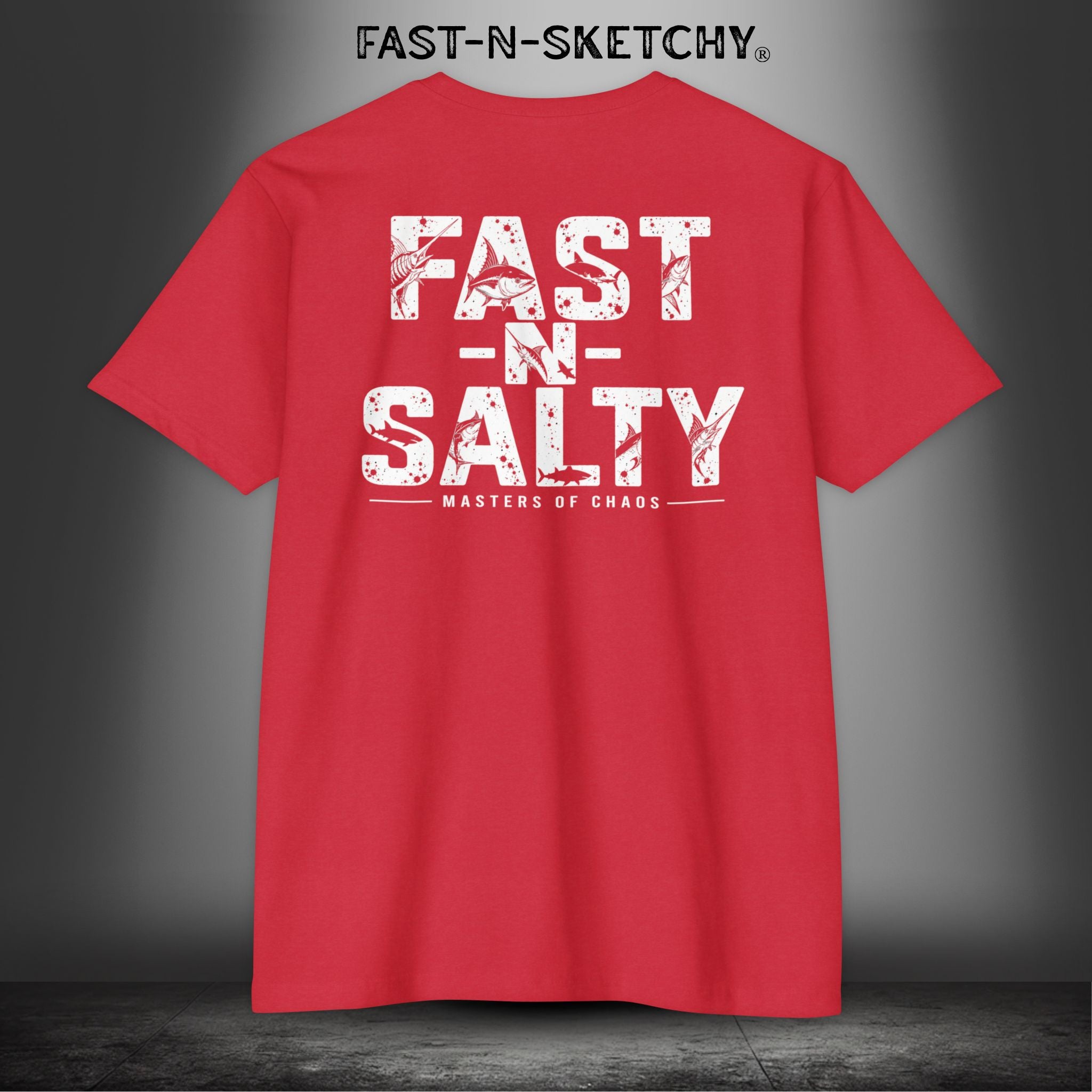 Fast-N-Salty Tee — Premium Fitted Patriotic T-Shirt