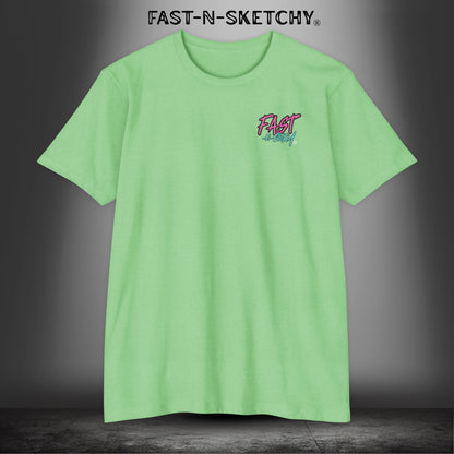 LOVE ME OR CHASE ME - FAST-N-SEXY: T-shirt Classic Fit Crewneck - Next Level 6210