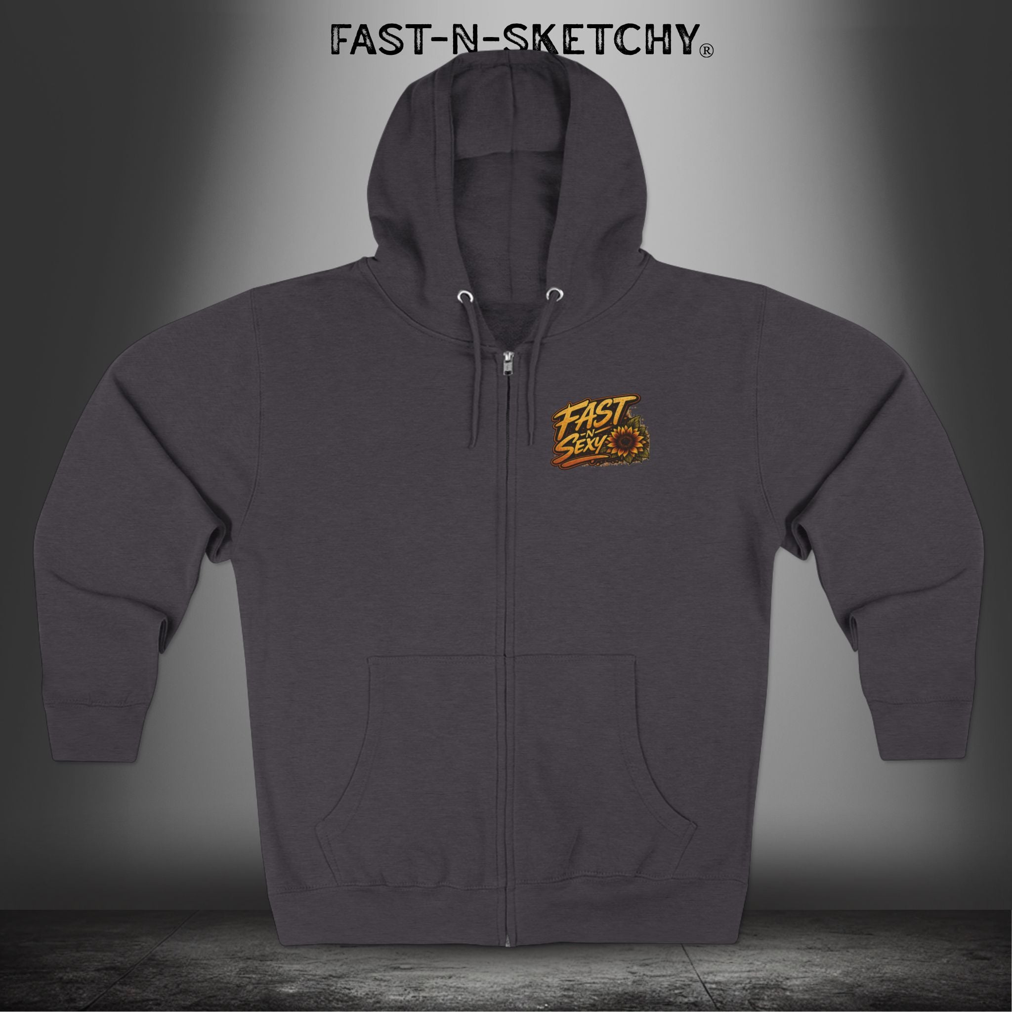 Grow Towards the Sun, Bloom Forever: Zip Hoodie